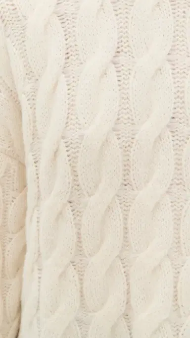 Jenni Kayne Cable Serena Crew Neck Pullover | Thumbnail 6