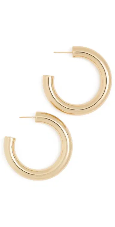 Jennifer Fisher Samira Mini Hoops Yellow | Thumbnail 1