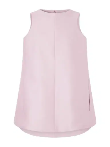 Balenciaga Sack Wool And Silk-blend Cady Mini Dress | Thumbnail 1