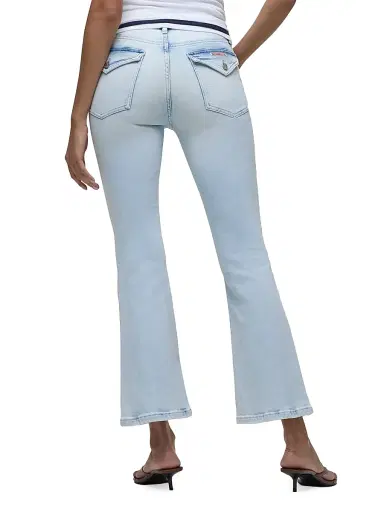 Hudson Jeans Women's Barbara Crop Bootcut Jeans | Thumbnail 6 Hudson Jeans Women's Barbara Crop Bootcut Jeans | Thumbnail 6