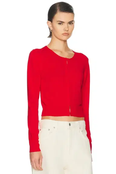 Brandon Maxwell Ellery Shrunken Cardigan | Thumbnail 2 Brandon Maxwell Ellery Shrunken Cardigan | Thumbnail 2