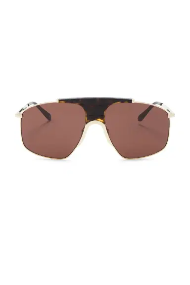 Alaïa Animalier Pilot Sunglasses | Thumbnail 1
