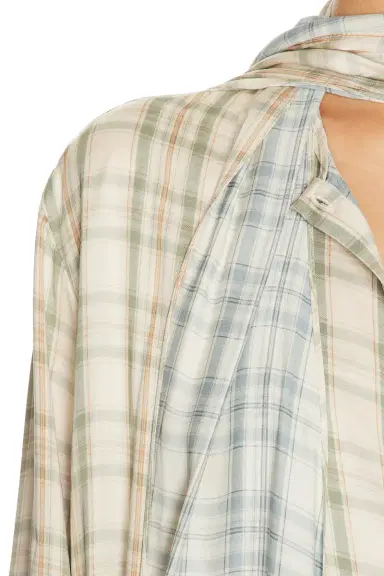 Acne Studios Drana Summer Check Dress | Thumbnail 5