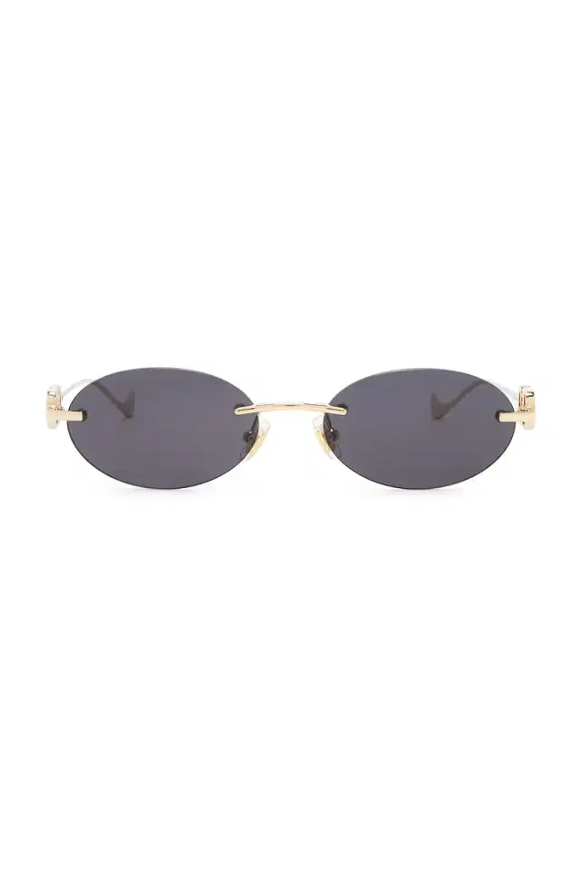 Valentino Garavani Bejewelled Oval Sunglasses