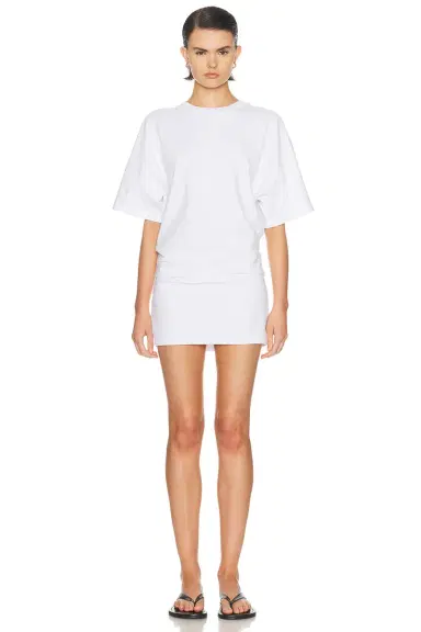 ENZA COSTA Short Sleeve Supima Curve Mini Dress | Thumbnail 1