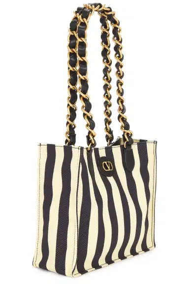 Valentino Garavani Jean Small Tote Bag | Thumbnail 4 Valentino Garavani Jean Small Tote Bag | Thumbnail 4