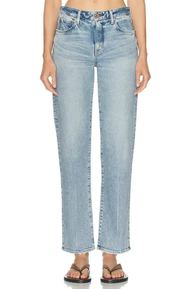 Moussy Vintage Kingston Tailored Straight Jeans
