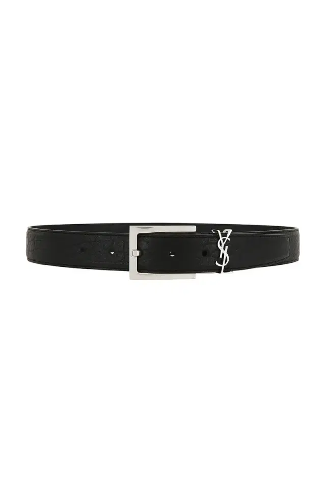 Saint Laurent Carree Passant Cassandre Ceinture Boucle Belt