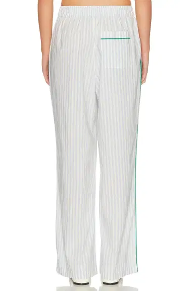 Lunya Airy Cotton Piped Wide Leg Pant | Thumbnail 4 Lunya Airy Cotton Piped Wide Leg Pant | Thumbnail 4