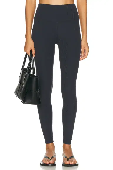 Splits59 Airweight Rib High Waist 7/8 Legging | Thumbnail 1 Splits59 Airweight Rib High Waist 7/8 Legging | Thumbnail 1