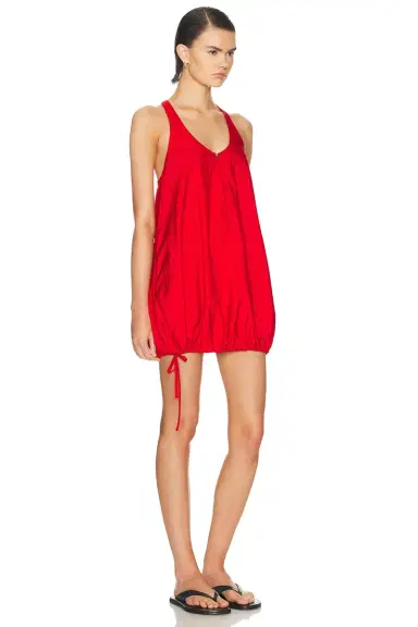 Brandon Maxwell Quinnley Scoop Neck Mini Dress | Thumbnail 2 Brandon Maxwell Quinnley Scoop Neck Mini Dress | Thumbnail 2