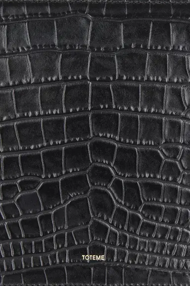 TOTEME Threefold Croco Embossed Clutch | Thumbnail 7