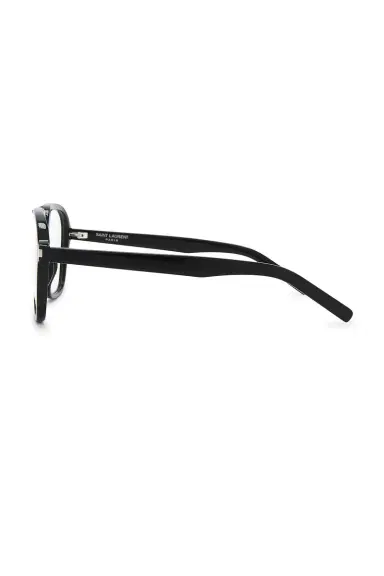 Saint Laurent Corner Angle Rectangular Optical Eyeglasses | Thumbnail 3 Saint Laurent Corner Angle Rectangular Optical Eyeglasses | Thumbnail 3