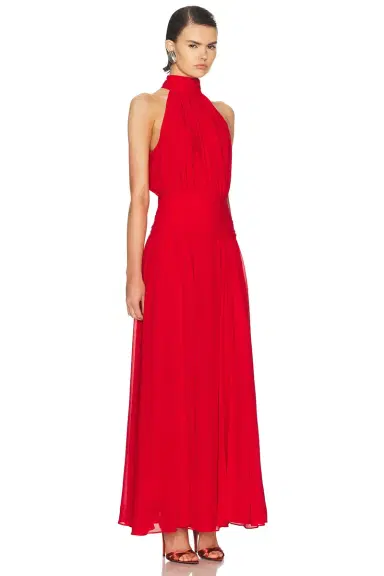 NICHOLAS Tessa Halter Neck Maxi Dress | Thumbnail 2 NICHOLAS Tessa Halter Neck Maxi Dress | Thumbnail 2