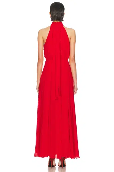 NICHOLAS Tessa Halter Neck Maxi Dress | Thumbnail 3 NICHOLAS Tessa Halter Neck Maxi Dress | Thumbnail 3