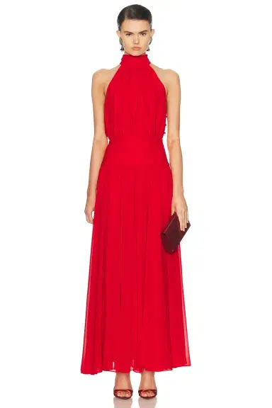 NICHOLAS Tessa Halter Neck Maxi Dress | Thumbnail 1 NICHOLAS Tessa Halter Neck Maxi Dress | Thumbnail 1
