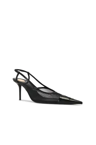 Saint Laurent Renee Slingback Pump | Thumbnail 2 Saint Laurent Renee Slingback Pump | Thumbnail 2