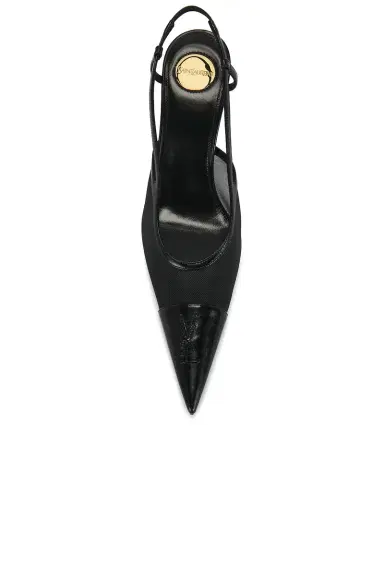 Saint Laurent Renee Slingback Pump | Thumbnail 4 Saint Laurent Renee Slingback Pump | Thumbnail 4