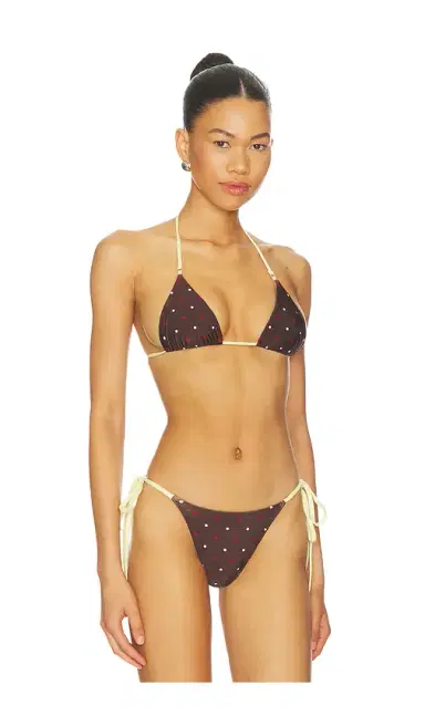 Frankies Bikinis Nick Satin Top | Thumbnail 2