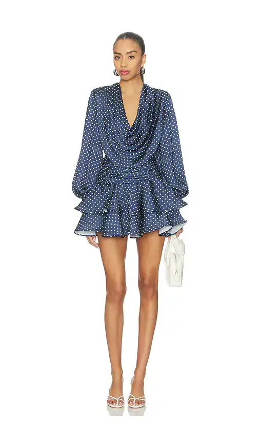 Charlotte Polka Dot Mini Dress