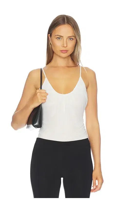 L'AGENCE Gelina Ruched Bodysuit