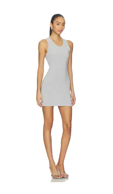 Norma Kamali x Lifestyle Racer Tee Mini Dress | Thumbnail 2 Norma Kamali x Lifestyle Racer Tee Mini Dress | Thumbnail 2