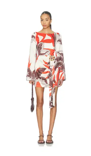SEVEN WONDERS Kaeli Long Sleeve Mini Dress | Thumbnail 1