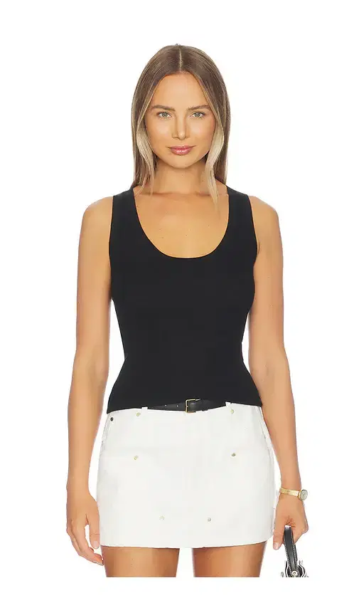 Scoop Neck Rib Tank Scoop Neck Rib Tank