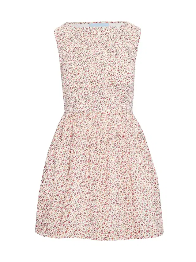Women's The Cosima Mini Nap Dress -  Geo Ditsy