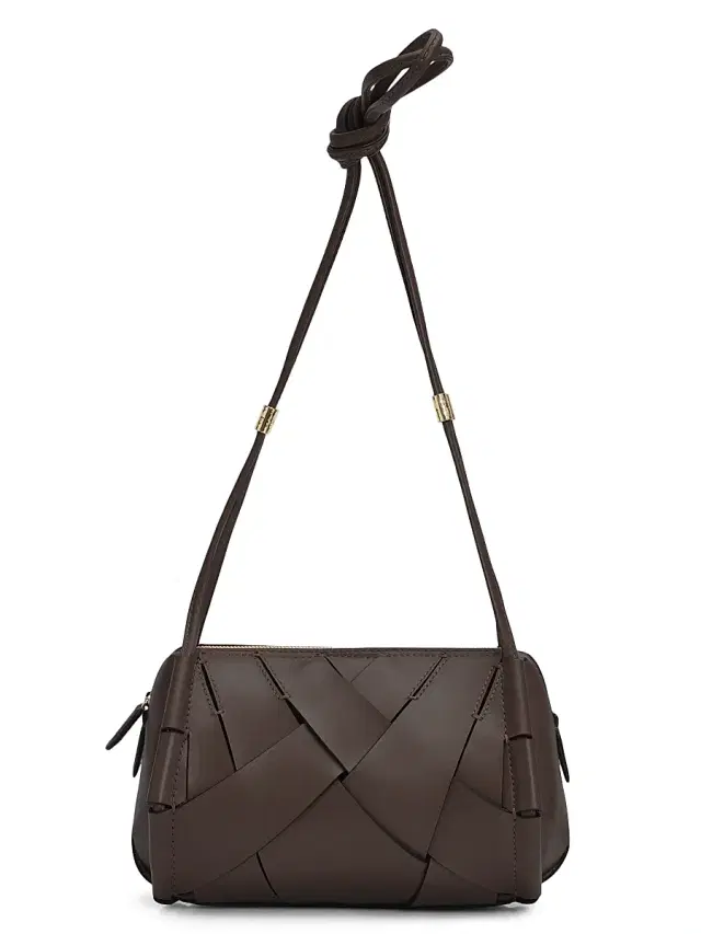 Ulla Johnson Women's Charlotte Woven Leather Camera Bag - Wenge