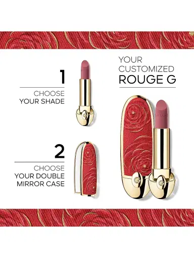 Guerlain Limited-Edition Rouge G Customizable Velvet Lipstick Refill | Thumbnail 2