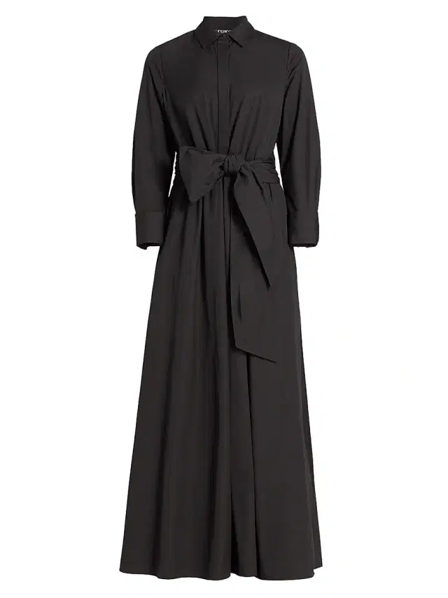 Ungaro Women's Harriet Maxi-Shirtdress - Black