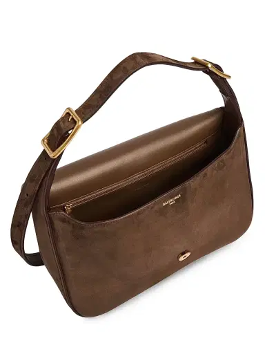 Balenciaga Women's Clicca Shoulder Bag - Muscade | Thumbnail 6