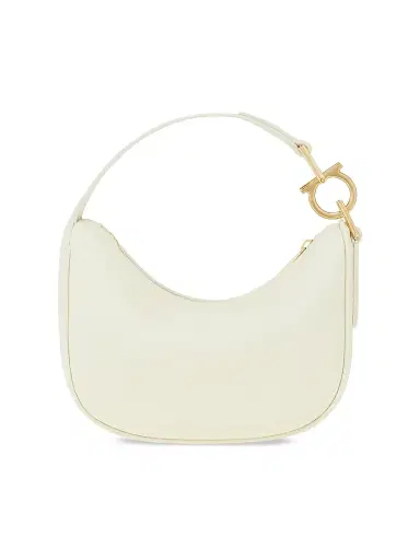 Ferragamo Women's Smile Leather Gancini Top Handle Bag | Thumbnail 3