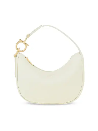 Ferragamo Women's Smile Leather Gancini Top Handle Bag | Thumbnail 1