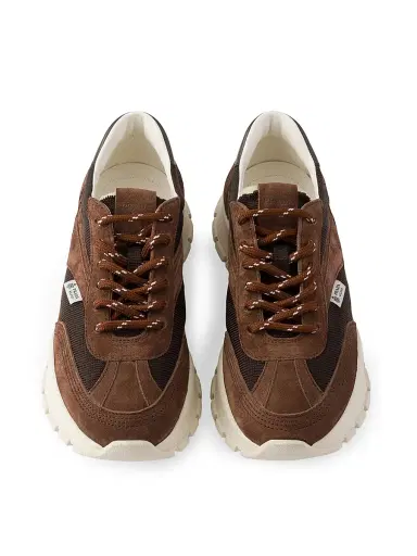 Prada Women's Mesh Fabric and Suede Sneakers | Thumbnail 2 Prada Women's Mesh Fabric and Suede Sneakers | Thumbnail 2