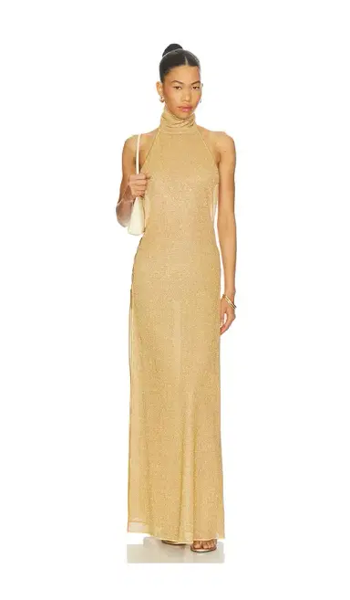 Oséree Lumiere Ring Turtleneck Dress | Thumbnail 2