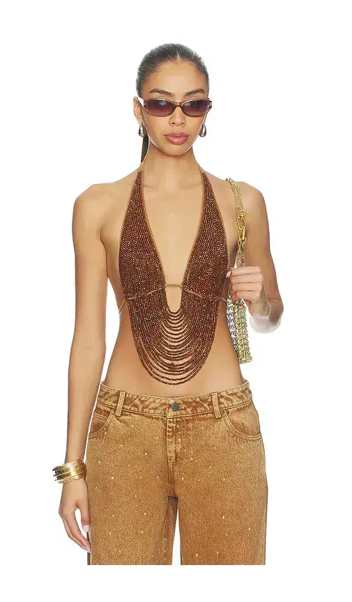 x REVOLVE Round Floating Desert Top