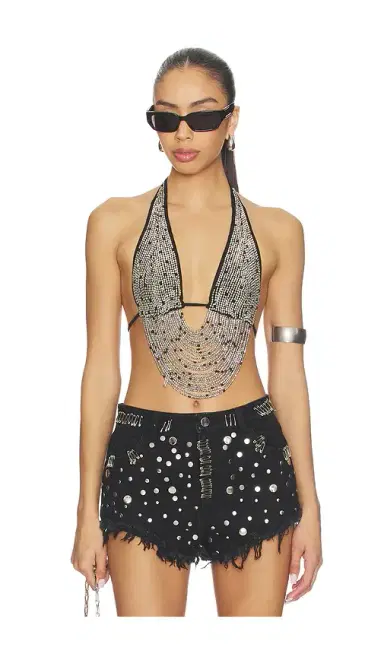 Leslie Amon x REVOLVE Round Floating Desert Top Silver | Thumbnail 1