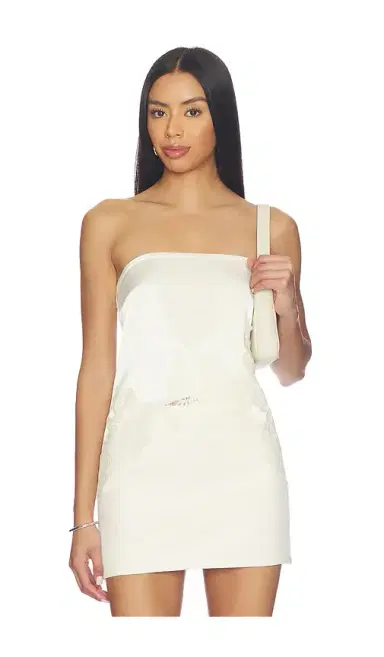 MORE TO COME Sian Strapless Lace Top | Thumbnail 1