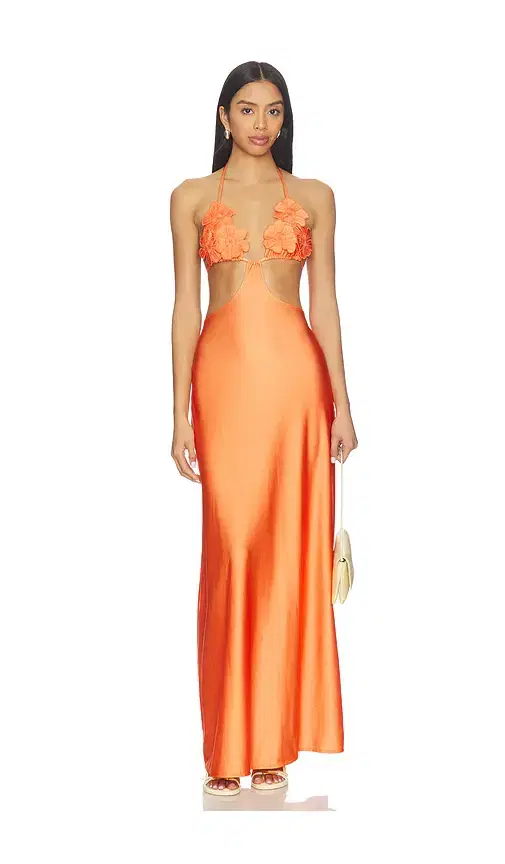 BOAMAR Ochre Long Dress