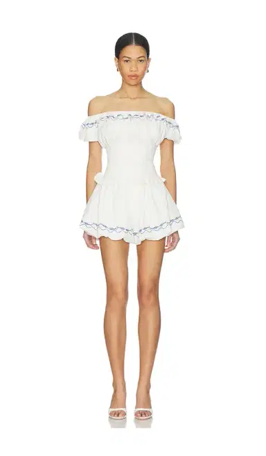 Line & Dot Oia Romper | Thumbnail 1 Line & Dot Oia Romper | Thumbnail 1