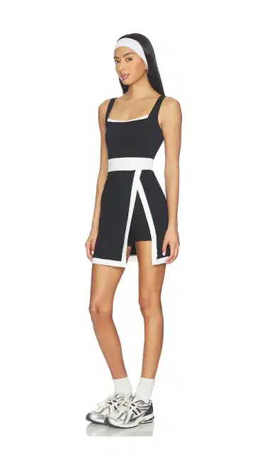 Gold Hinge Lined Active Dress | Thumbnail 2