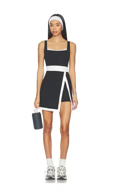 Gold Hinge Lined Active Dress | Thumbnail 1