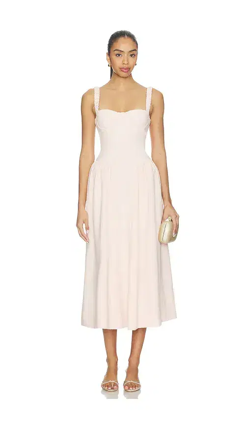 MAJORELLE Evan Midi Dress