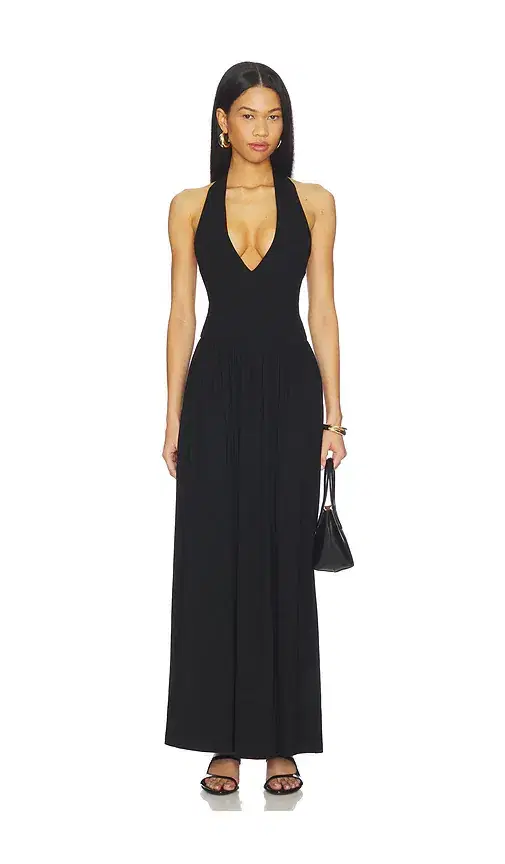 ALL THE WAYS Tenley Halter Maxi Dress