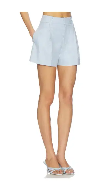 Generation Love Sena Chambray Suiting Shorts | Thumbnail 2 Generation Love Sena Chambray Suiting Shorts | Thumbnail 2