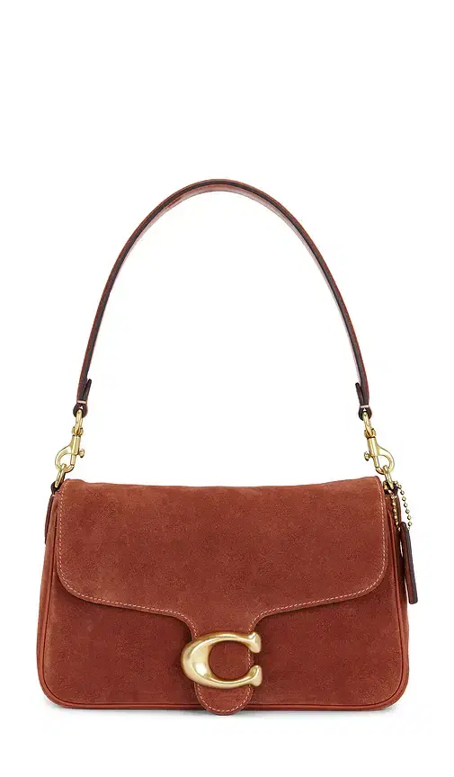 Coach Suede Soft Tabby Shoulder Bag