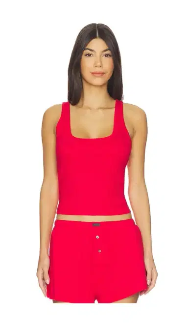 Lunya Pointelle Scoop Neck Tank | Thumbnail 1