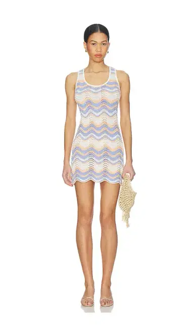 MINKPINK Leone Crochet Mini Dress | Thumbnail 1